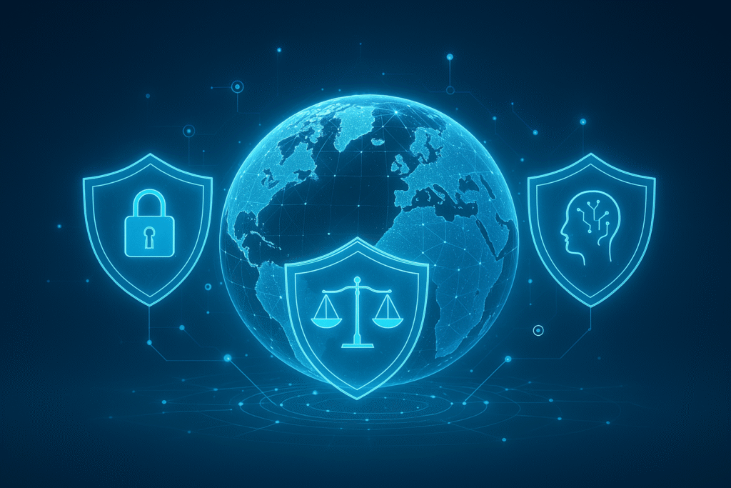 AI Policy & Ethics global governance hologram