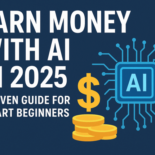 Earn Money with AI in 2025. A complete beginner’s guide to profitable AI opportunities and smart income strategies.